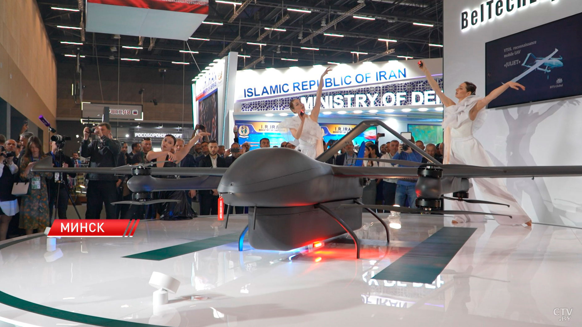 Новый разведкомплекс «Джульетта» представили на выставке MILEX-2025 в Минске-8
