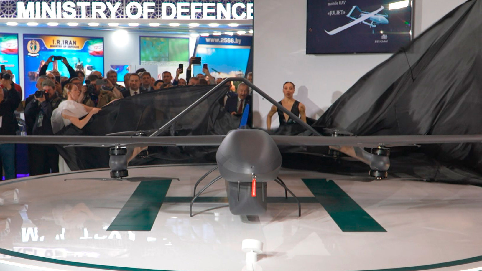 Новый разведкомплекс «Джульетта» представили на выставке MILEX-2025 в Минске