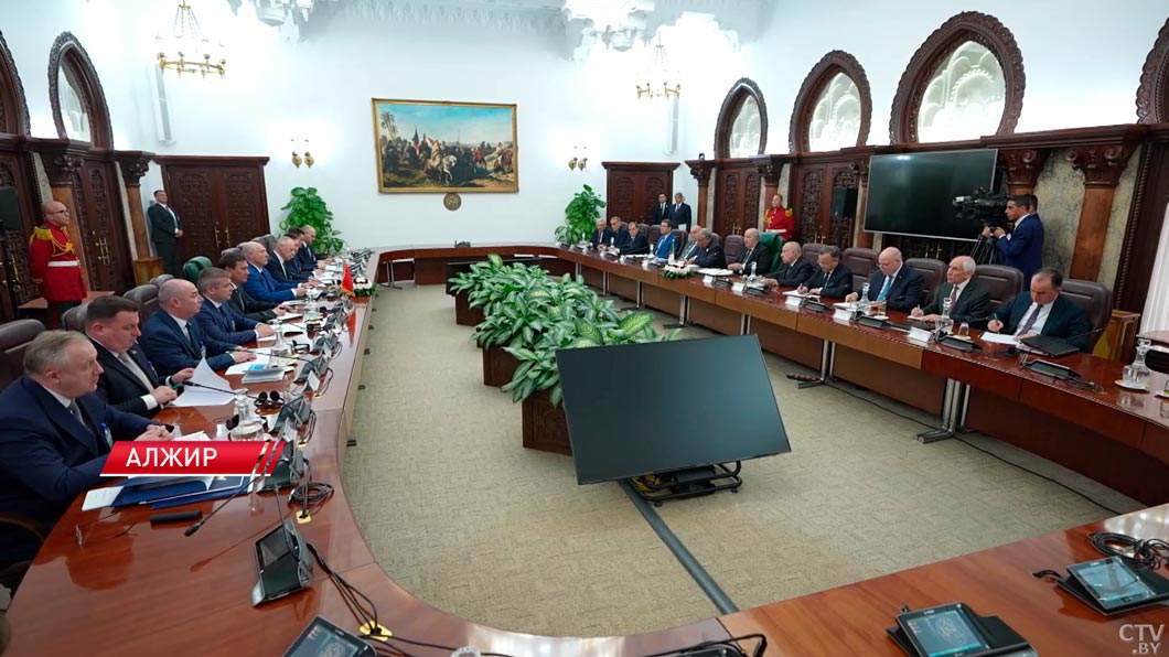 Укрепление партнёрства, подписание дорожной карты – итоги переговоров президентов Беларуси и Алжира-16