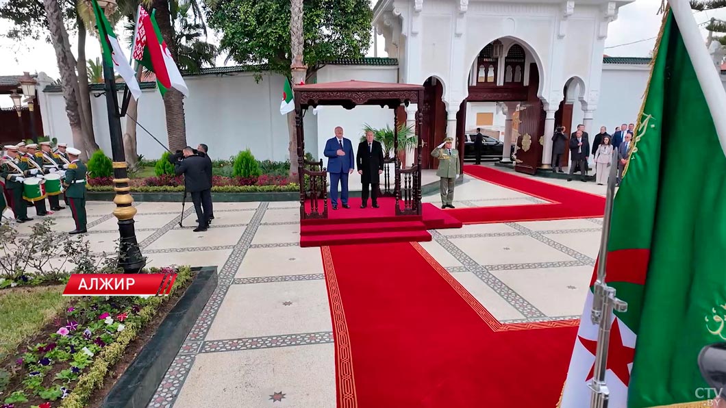 Укрепление партнёрства, подписание дорожной карты – итоги переговоров президентов Беларуси и Алжира-14