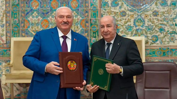 Беларусь и Алжир подписали дорожную карту по развитию сотрудничества до 2027 года