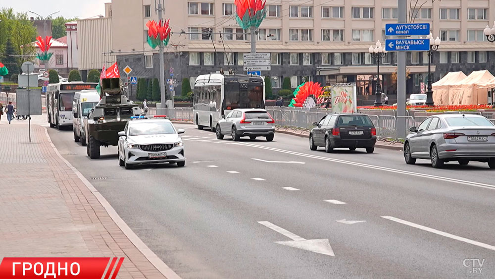 Гродно погрузился в атмосферу победного мая-4