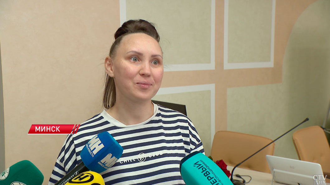 В Минске поздравили мам, которые родили детей в День семьи-4