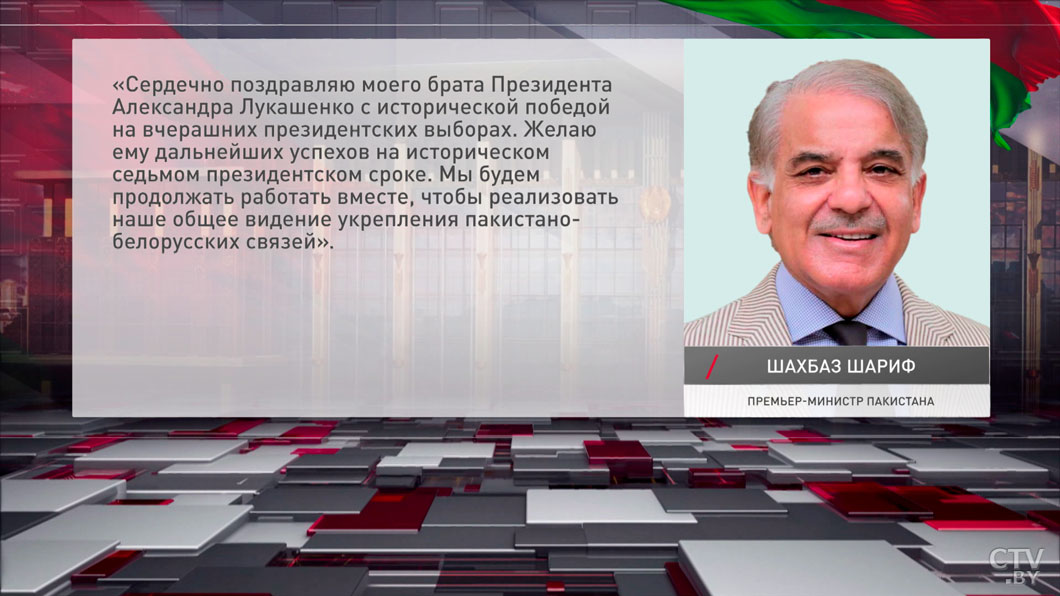 Президент Пакистана поздравил Лукашенко и выразил надежду на укрепление двустороннего сотрудничества-2