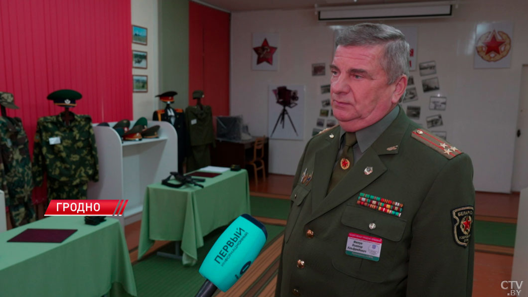 В Гродно учащихся военно-патриотического класса посвятили в кадеты-6