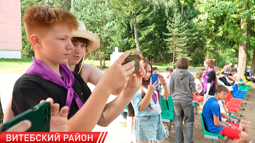 Школьники из лагеря «Дружные ребята» познакомились с профессией журналиста-8