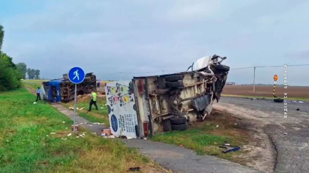 Три человека погибли в ДТП с автобусом в Пружанском районе