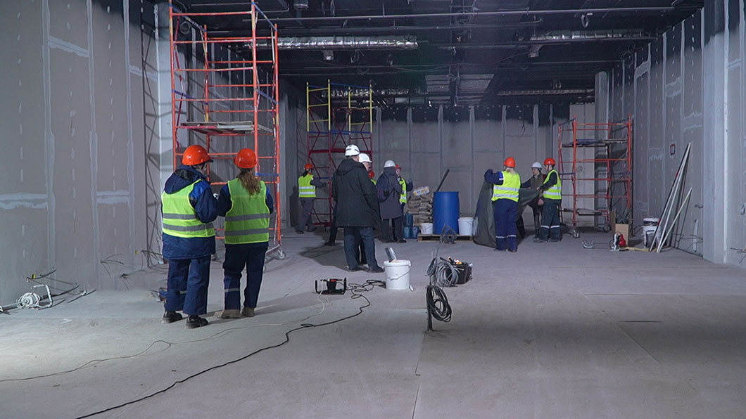 На стройке Национального исторического музея стартовал финал конкурса «Минский мастер – 2026»