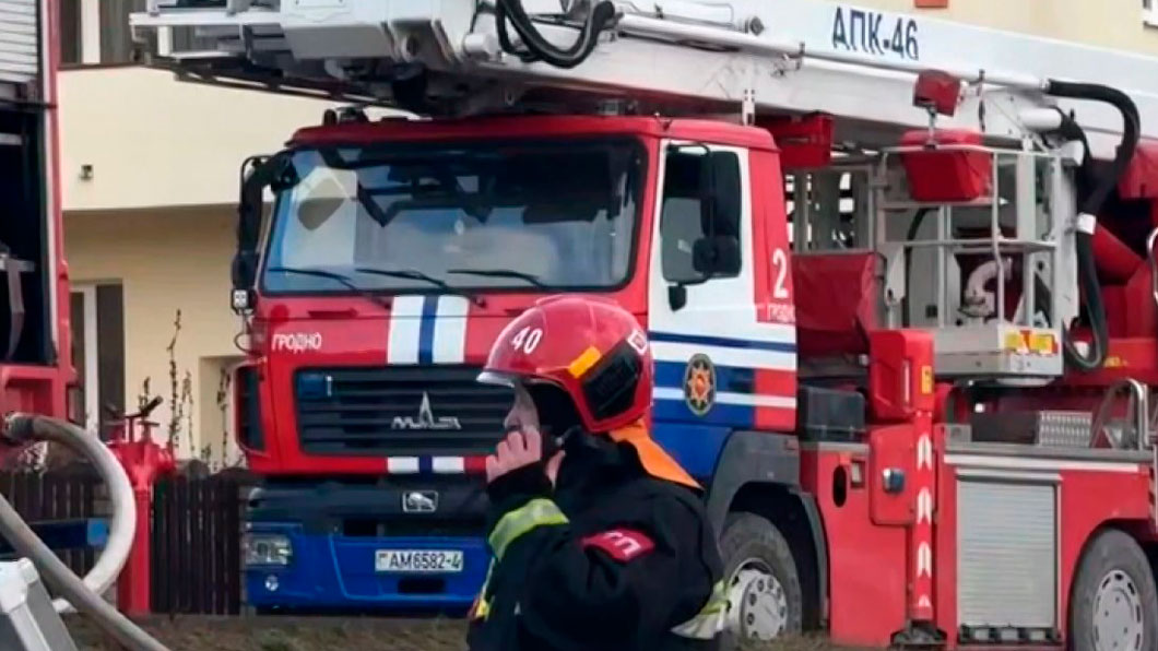 Спасатели ликвидировали пожар в костёле в Гродненском районе Спасатели ликвидировали пожар в костёле в Гродненском районе