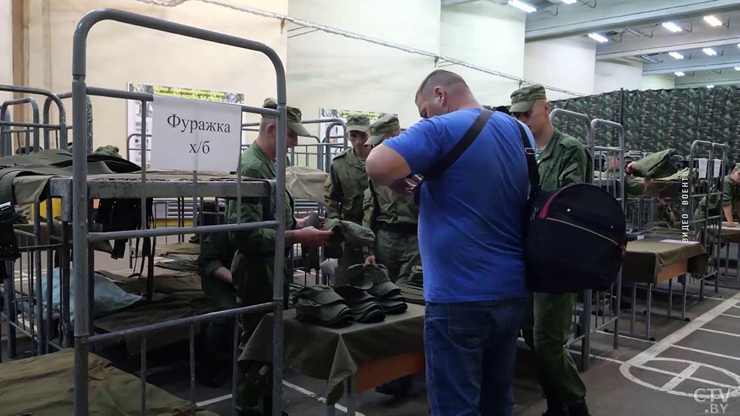 По поручению Президента в одном из соединений ССО Беларуси стартовал сбор с призывом военнообязанных-2