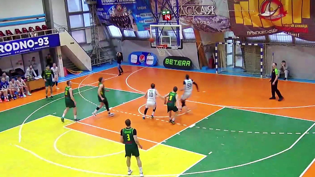 Баскетболисты «Гродно-93» обыграли витебский «Рубон» в чемпионате Беларуси