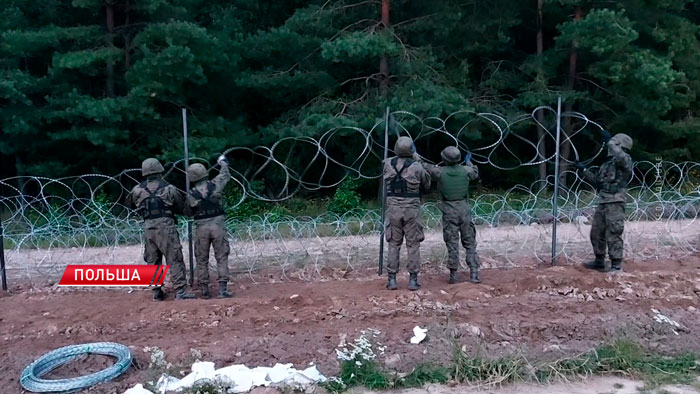 Польша планирует установить минные поля на границе с Беларусью