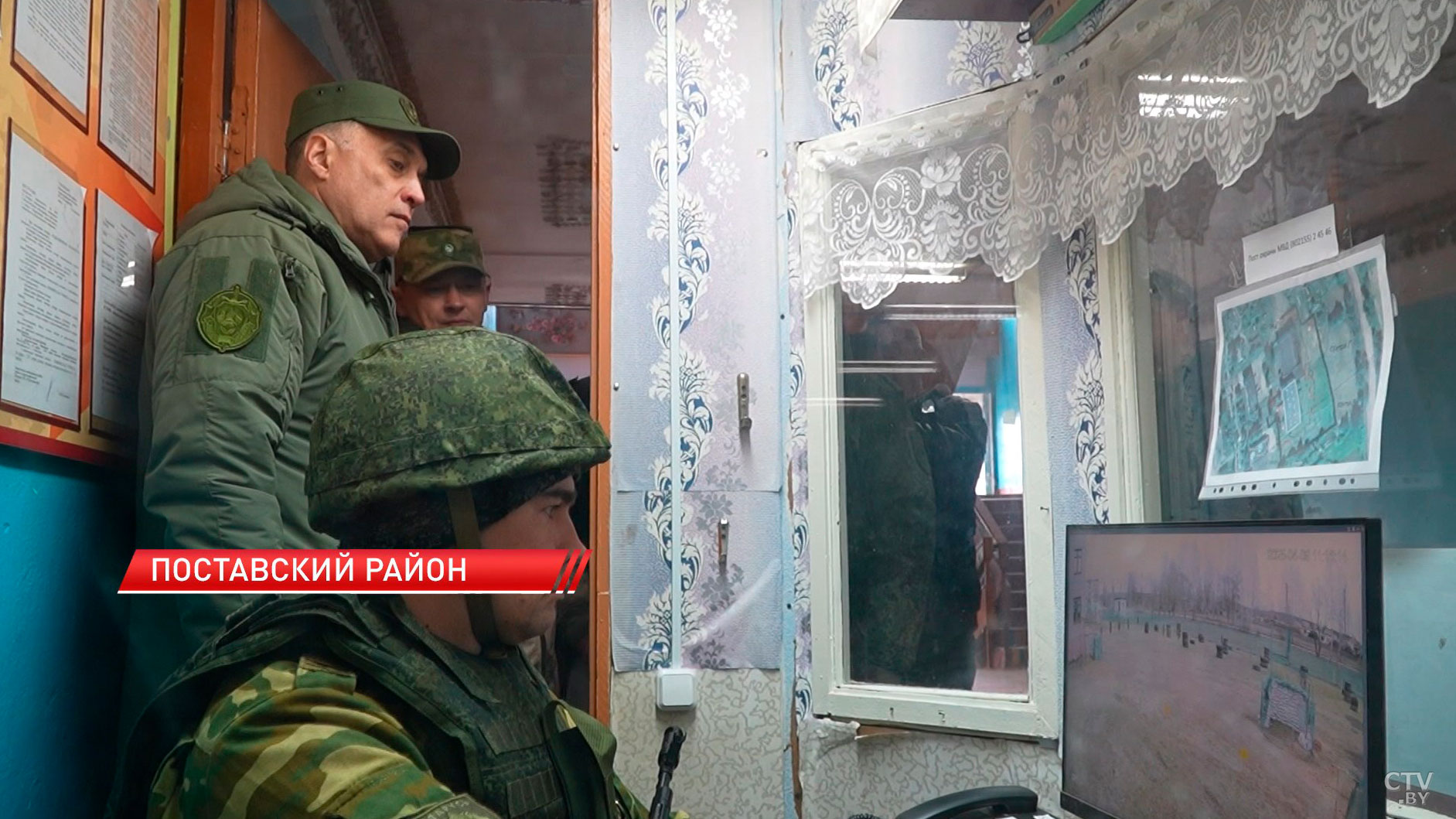 Александр Вольфович посетил объекты территориальной обороны в Поставском районе-2