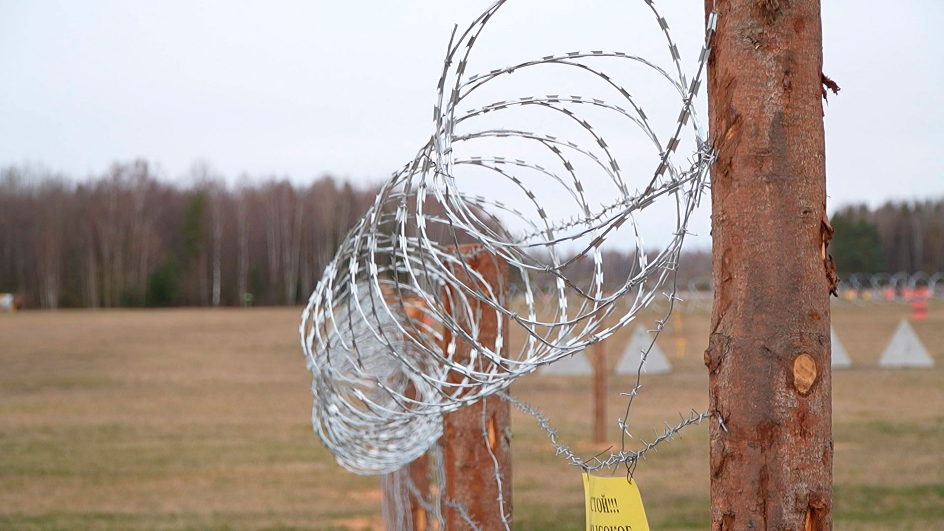 Александр Вольфович посетил объекты территориальной обороны в Поставском районе