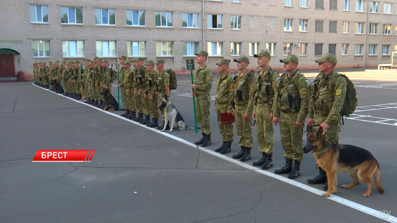 Лучшую тревожную группу реагирования пограничной службы определяют в Бресте-2