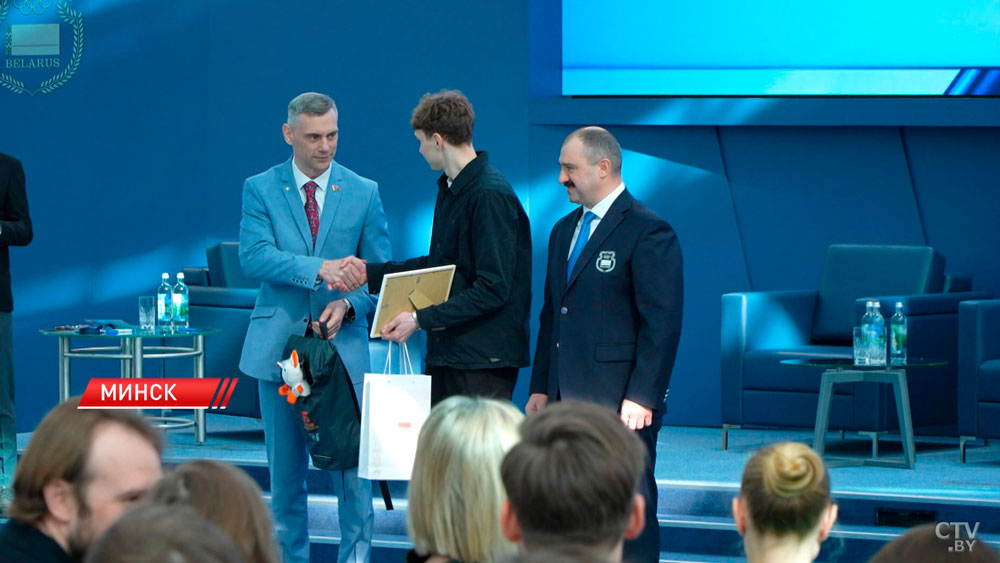 Проект НОК «35 героев будущего» презентовали в Минске-2