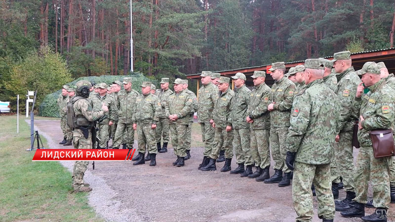 Учебно-методический сбор прошёл в Лидском погранотряде-2