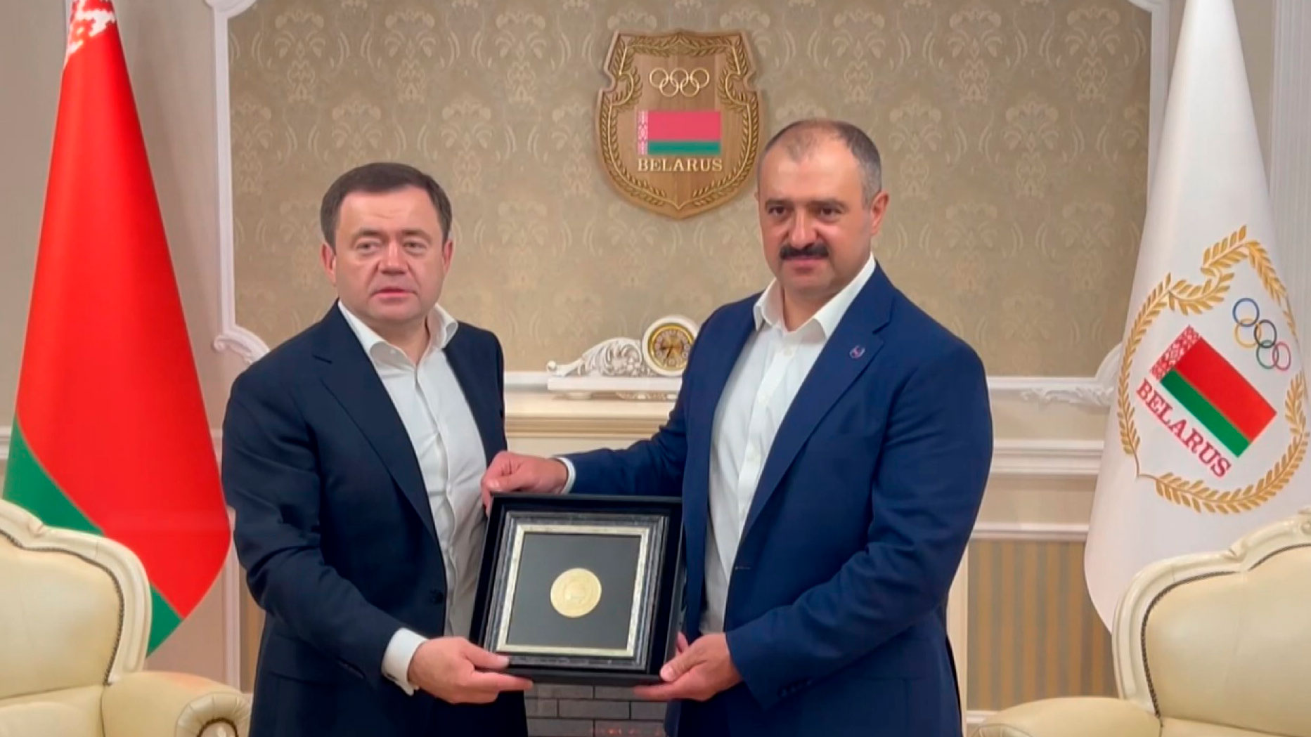 Президент НОК Беларуси встретился с вице-президентом Олимпийского комитета России