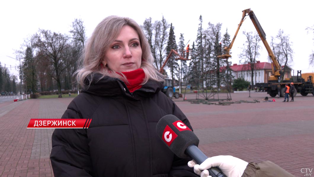 Самую высокую новогоднюю ёлку в Минской области установят в Солигорске-4