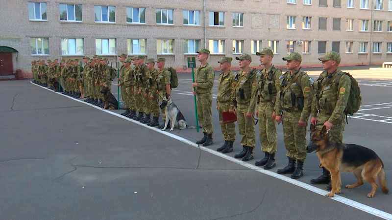 Лучшую тревожную группу среди органов пограничной службы определяют в Бресте