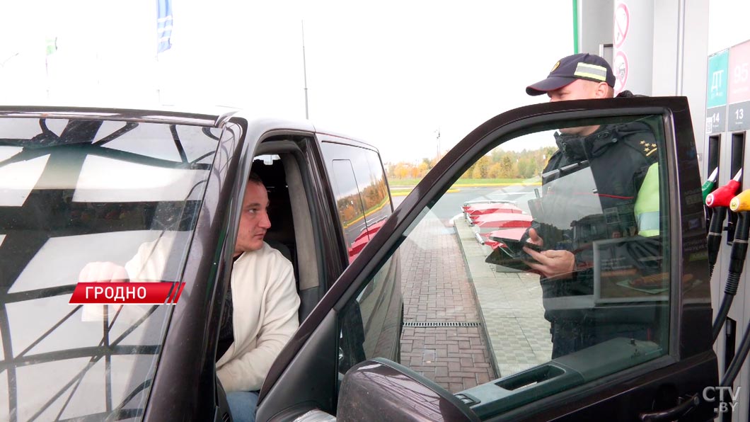 «Железный порядок» на АЗС! Как милиция выполняет поручение Президента?-6