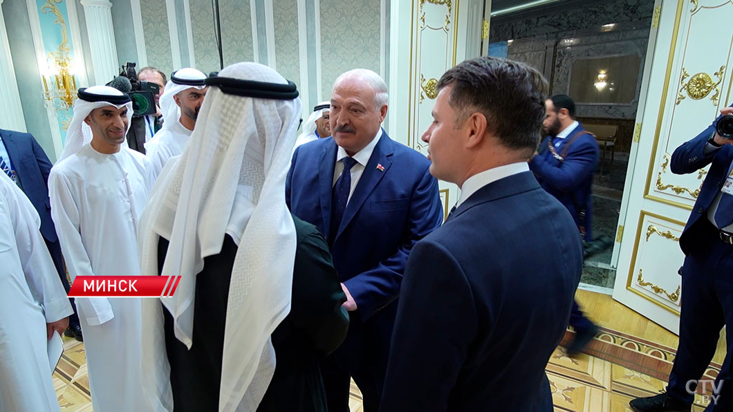 Лукашенко провёл переговоры с Наследным принцем Абу-Даби-4