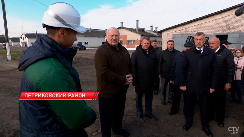 Рабочая суббота Президента. Лукашенко посетил предприятие «Агро-Лясковичи»-8