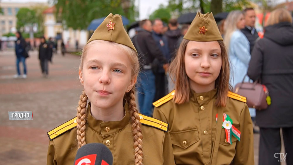 От музыкального троллейбуса до кино на привале – Гродно с размахом встречает День Победы-8