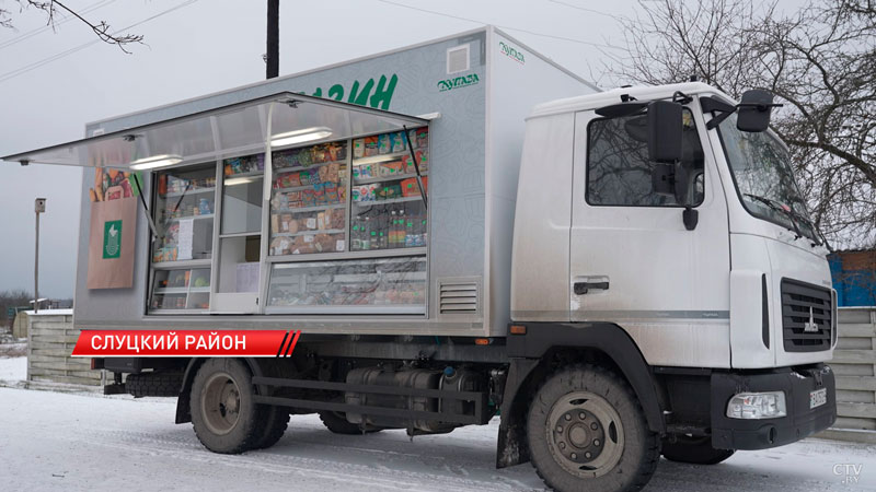 Магазин на колёсах. 4 новые автолавки появились в Слуцком районе-8