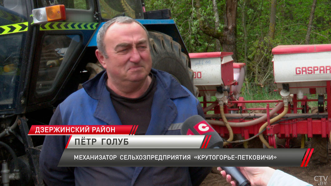 В Минской области посеяли ранние яровые и лён-4