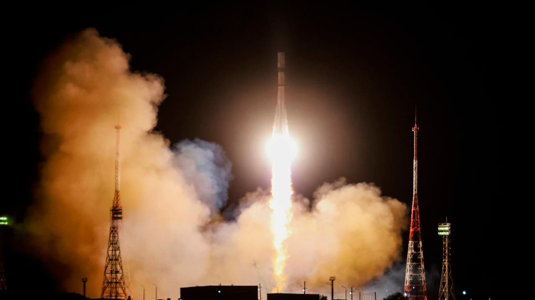 Корабль «Прогресс МС-34» успешно выведен на орбиту-0 Корабль «Прогресс МС-34» успешно выведен на орбиту-0