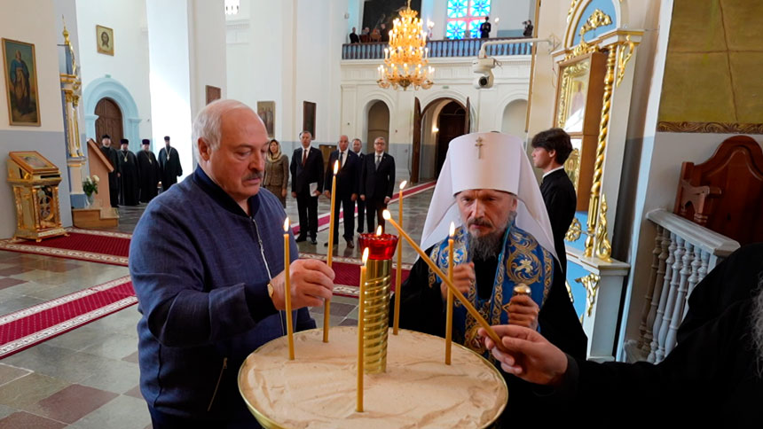 Всё должно быть идеально – как Лукашенко оценил реставрацию монастыря в Жировичах?