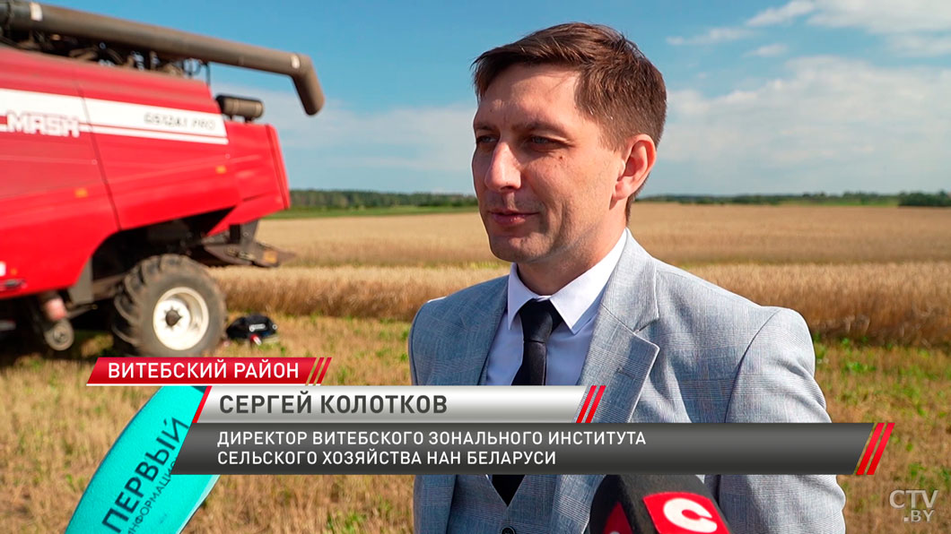 Аграрии Витебской области намолотили 1 млн тонн зерна-2 Аграрии Витебской области намолотили 1 млн тонн зерна-2