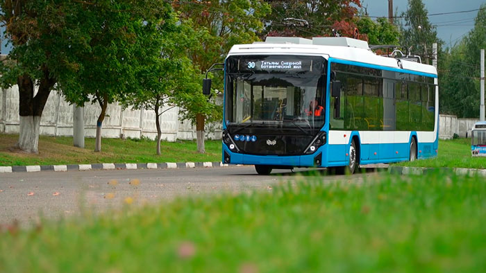 Новые современные троллейбусы с автономным ходом будут курсировать по Витебску