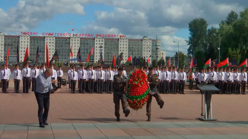 В Витебске отметили день образования губернской милиции