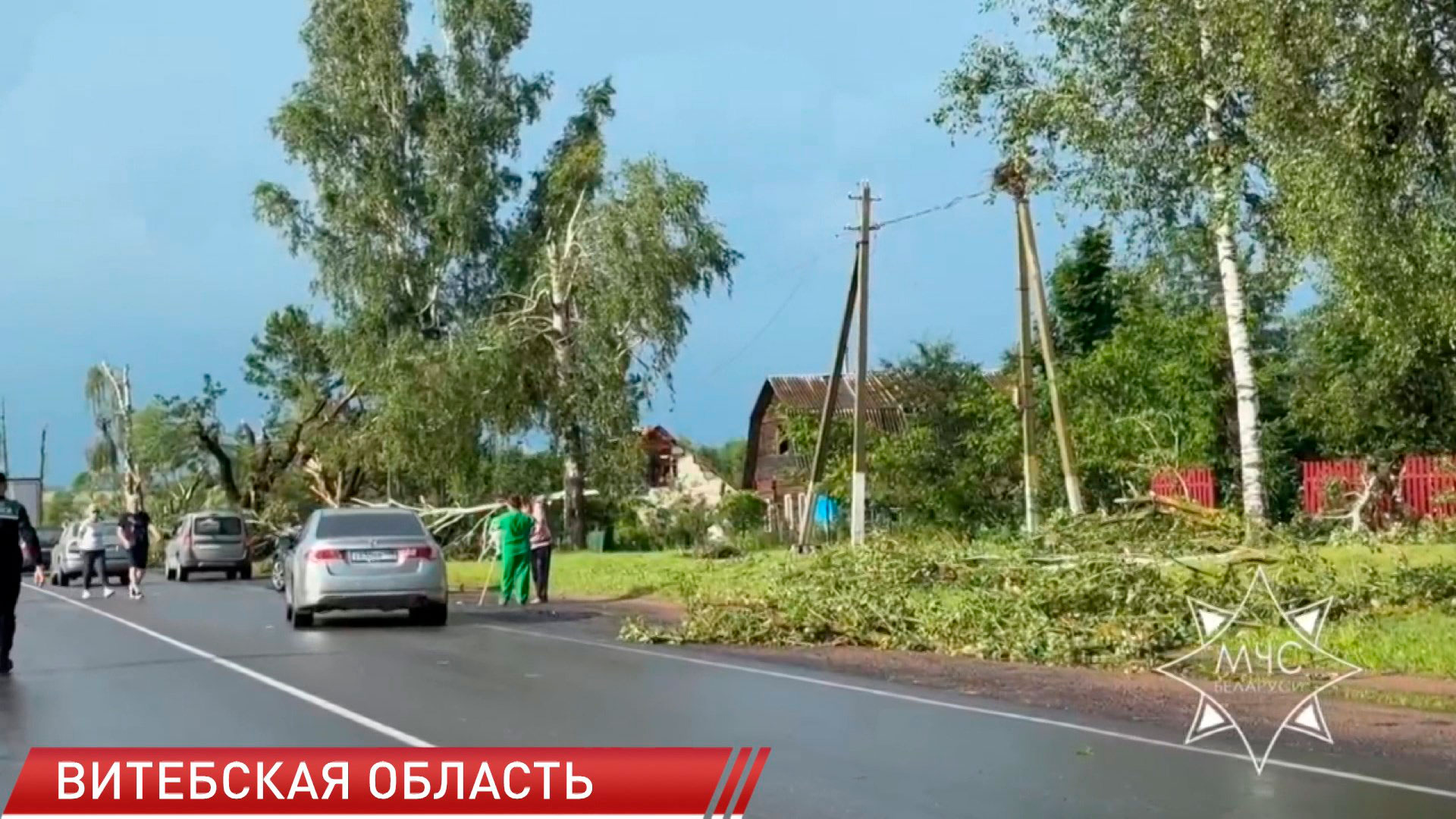 В Витебской области не на шутку разгулялась стихия-2