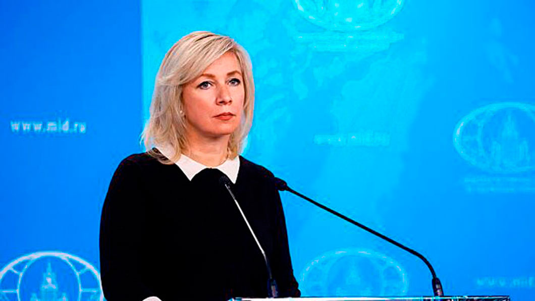 Захарова назвала высказывания Навроцкого о России очередным «припадком»