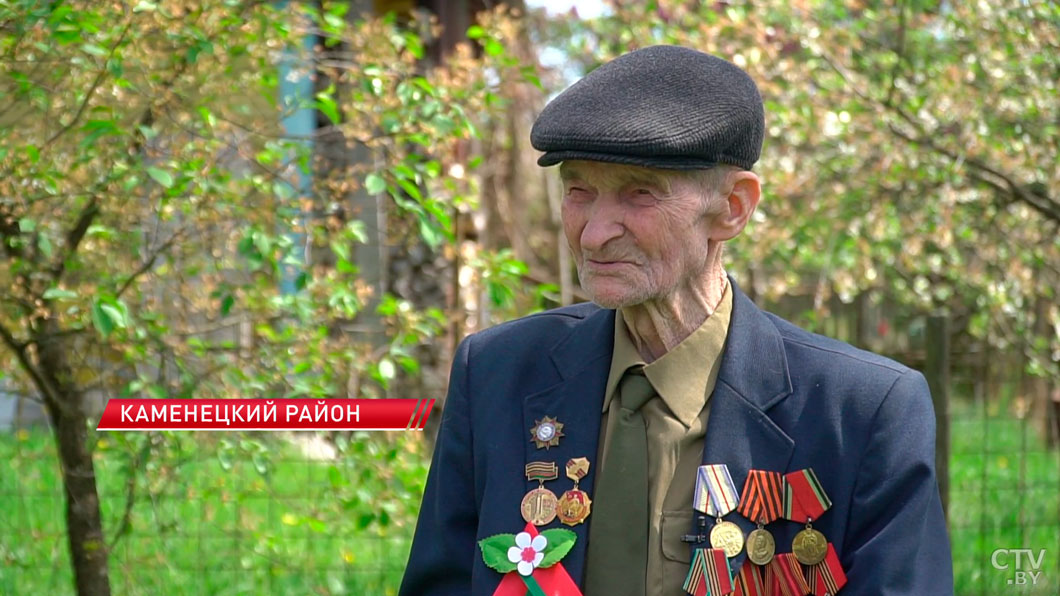100-летний ветеран Михаил Лось рассказал, как встретил победный май 45-го в Берлине-6