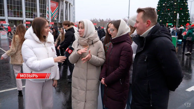 «Марафон единства» шагает по стране. Акцию принимает Мозырь-18