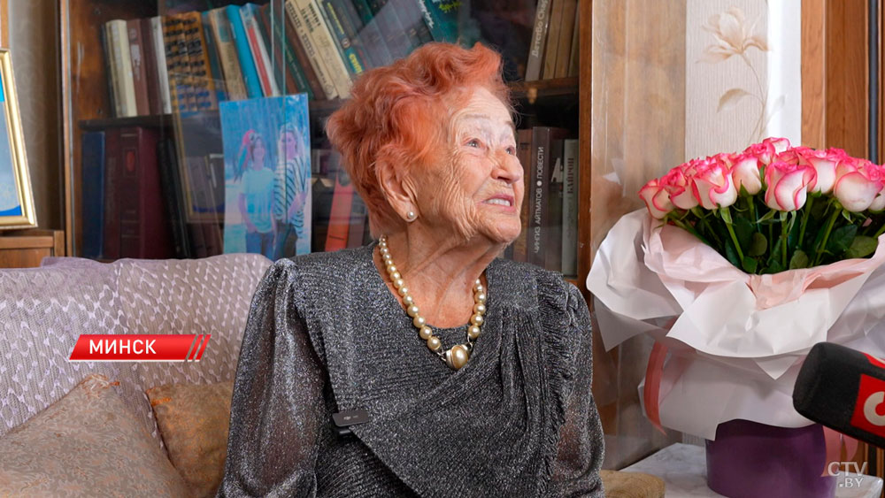 100-летие отметила ветеран Великой Отечественной минчанка Ядвига Еробкина-4