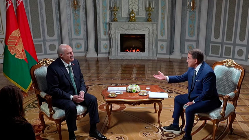 Интервью Лукашенко телеканалу RT вызвало резонанс в мировом сообществе