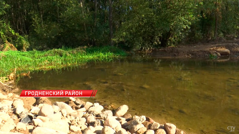 В Гродненском районе строят мост на месте разрушенной переправы -6