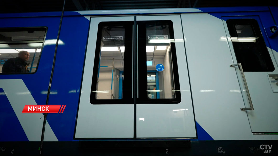 Новые поезда «Минск 2024» проходят обкатку на Автозаводской линии метро-2