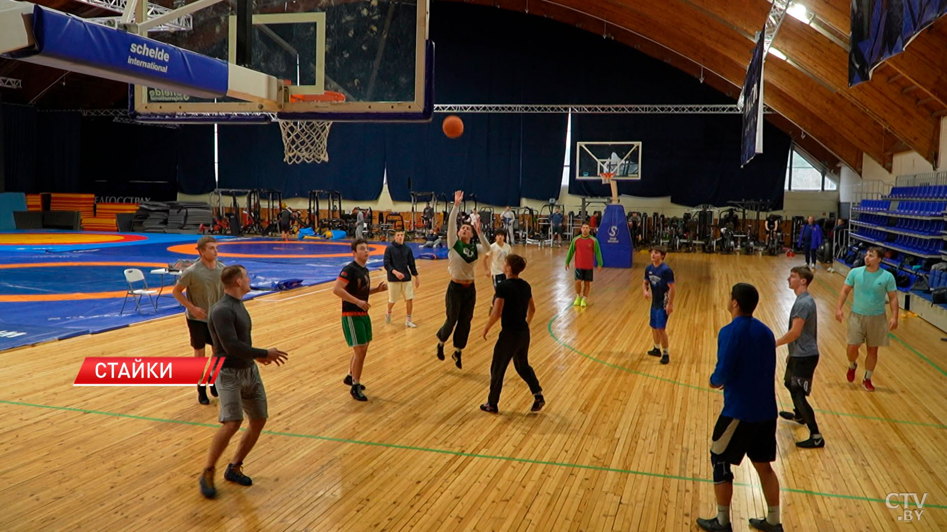 Белорусские борцы готовятся к международному турниру памяти Олега Караваева-2