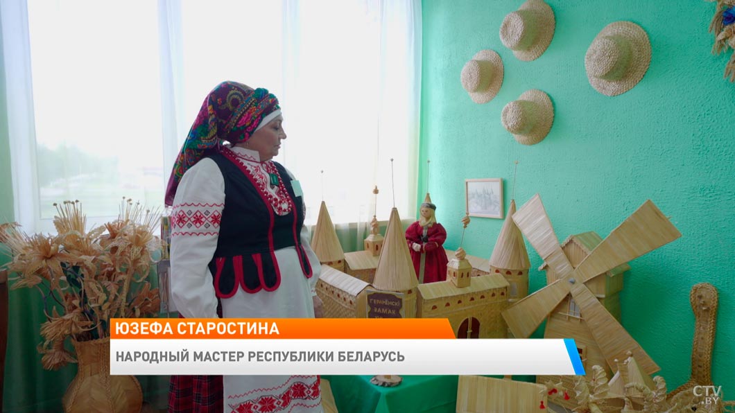 Её называют королевой соломки. Эта белорусская мастерица создаёт шедевры своими руками-2