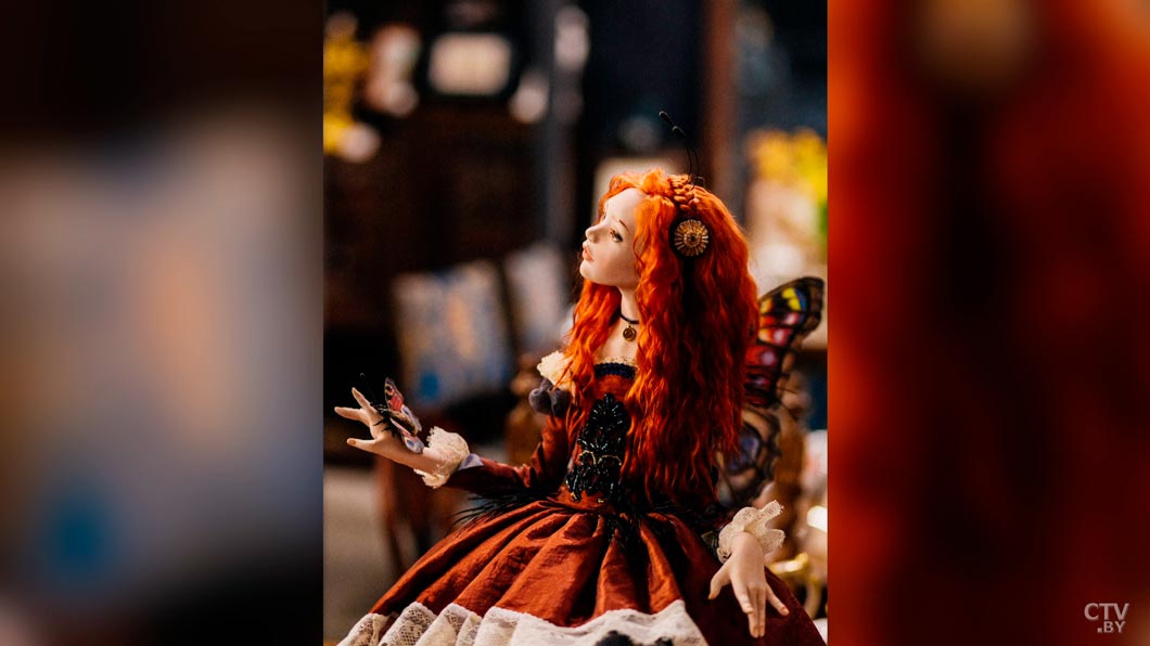 В Минске открылась выставка авторских кукол Ирины Сазанович. Мастер рассказала, как создавались шедевры-4 В Минске открылась выставка авторских кукол Ирины Сазанович. Мастер рассказала, как создавались шедевры-4