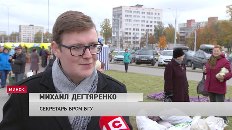 Они сражались за нас, теперь мы им помогаем. Активисты БРСМ доставляют покупки с сельхозярмарок по всей Беларуси-6