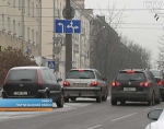 На перекрестке улицы Долгобродской и переулка Козлова в Минске теперь можно повернуть налево сразу с двух полос 