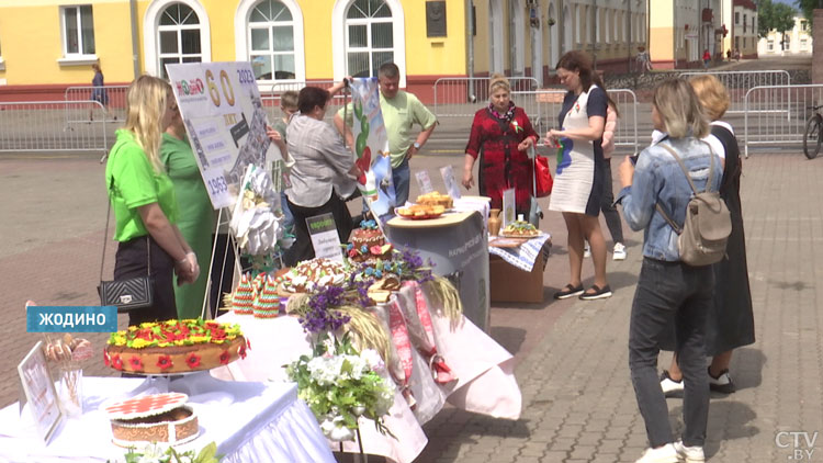 День города и годовщину освобождения от немецко-фашистских захватчиков отмечает Жодино-4