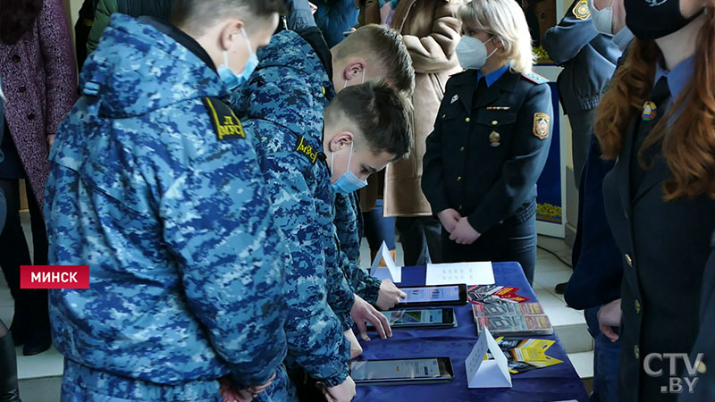 Во Фрунзенском РУВД Минска провели день открытых дверей для абитуриентов-1